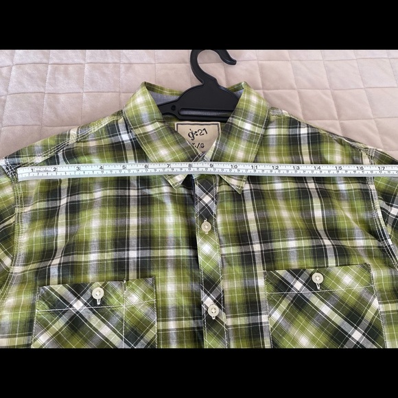 100% cotton- button down long sleeve shirt - Picture 3 of 8